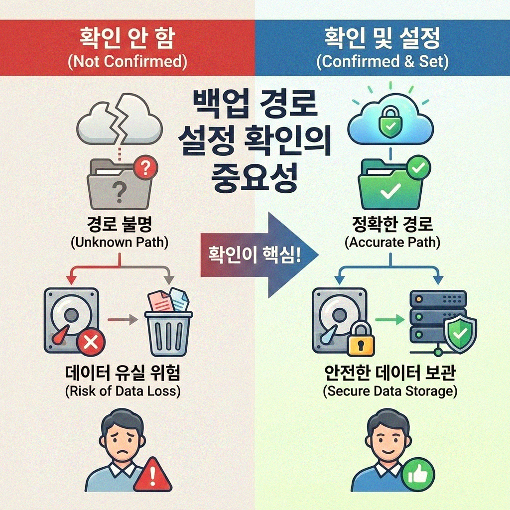 Todoist 자동 백업이 저장 안될 때 경로 확인 가이드