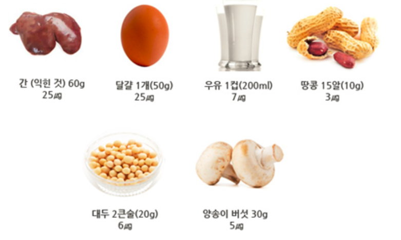 비오틴음식
