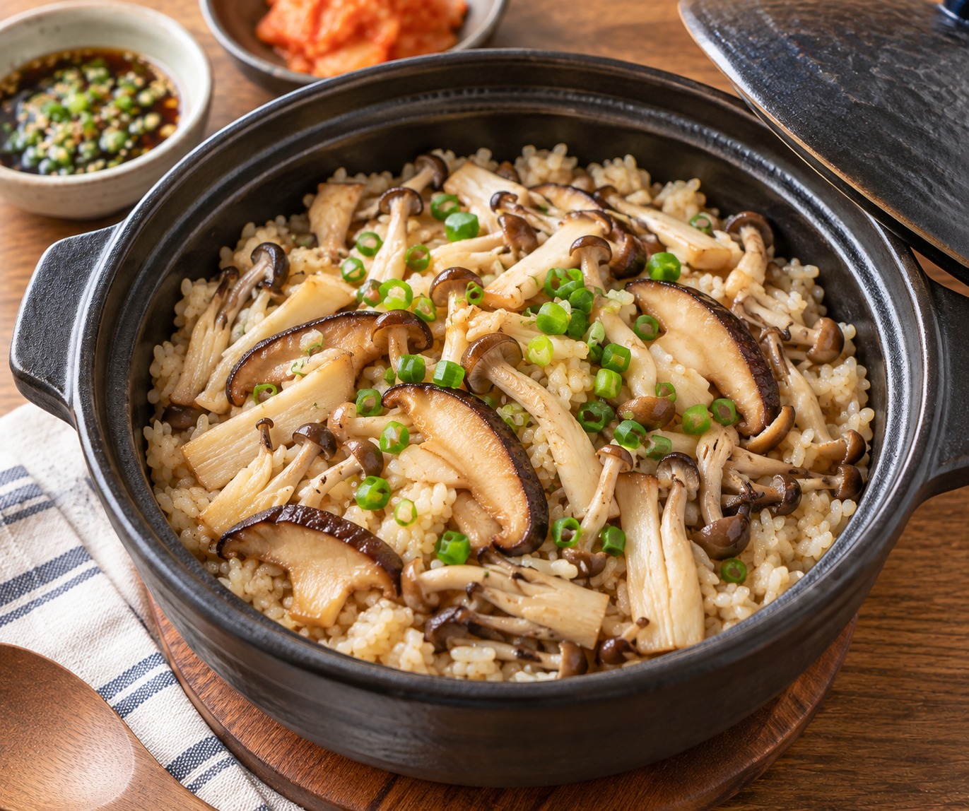 버섯솥밥