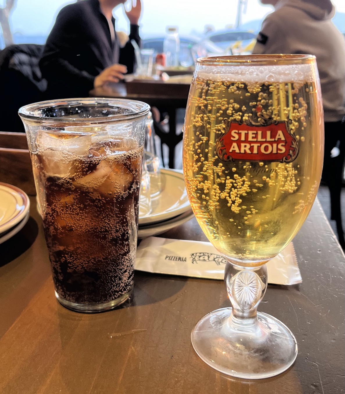 스텔라-맥주와-콜라