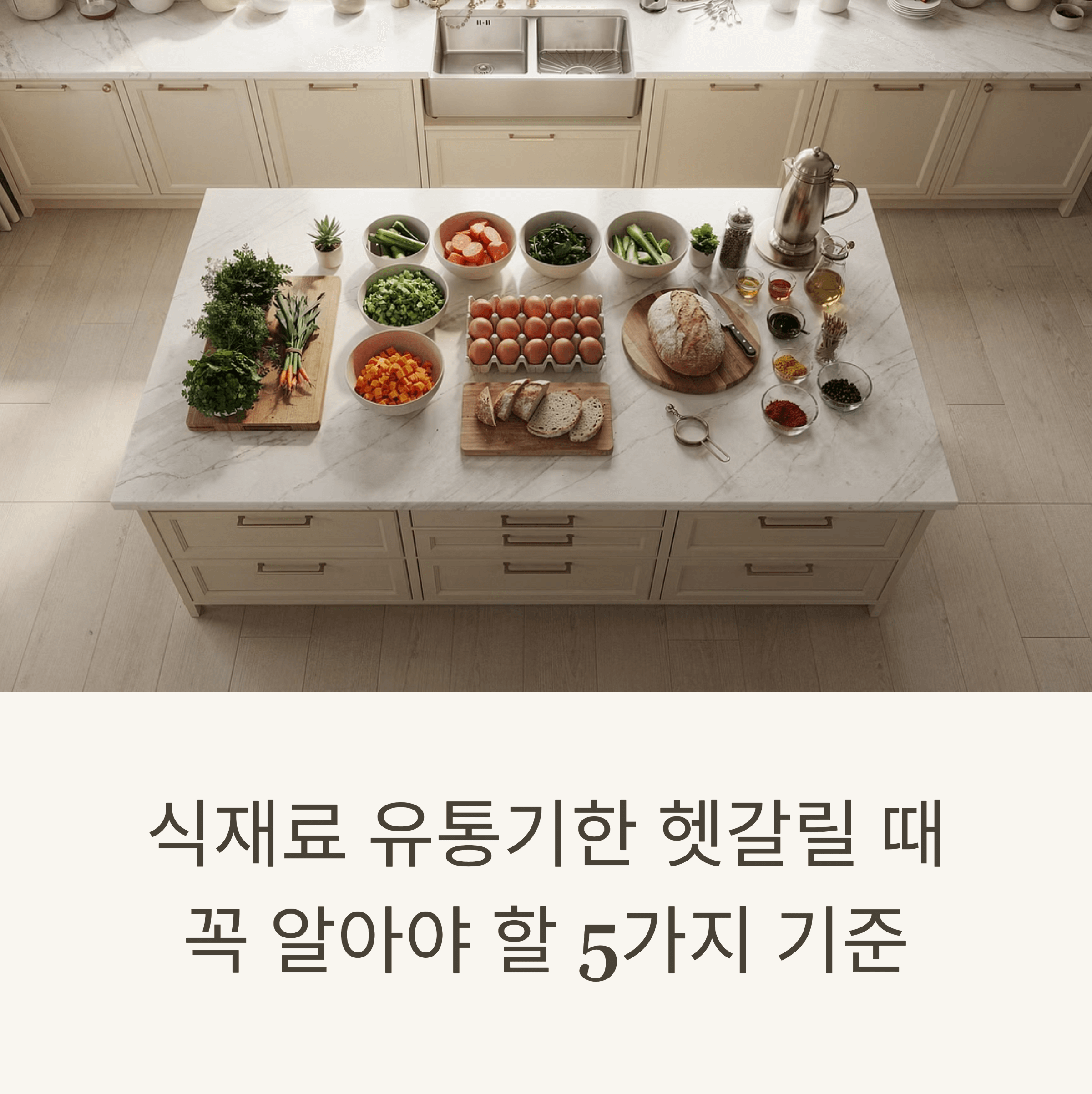 식재료 유통기한 헷갈릴 때: 꼭 알아야 할 5가지 기준