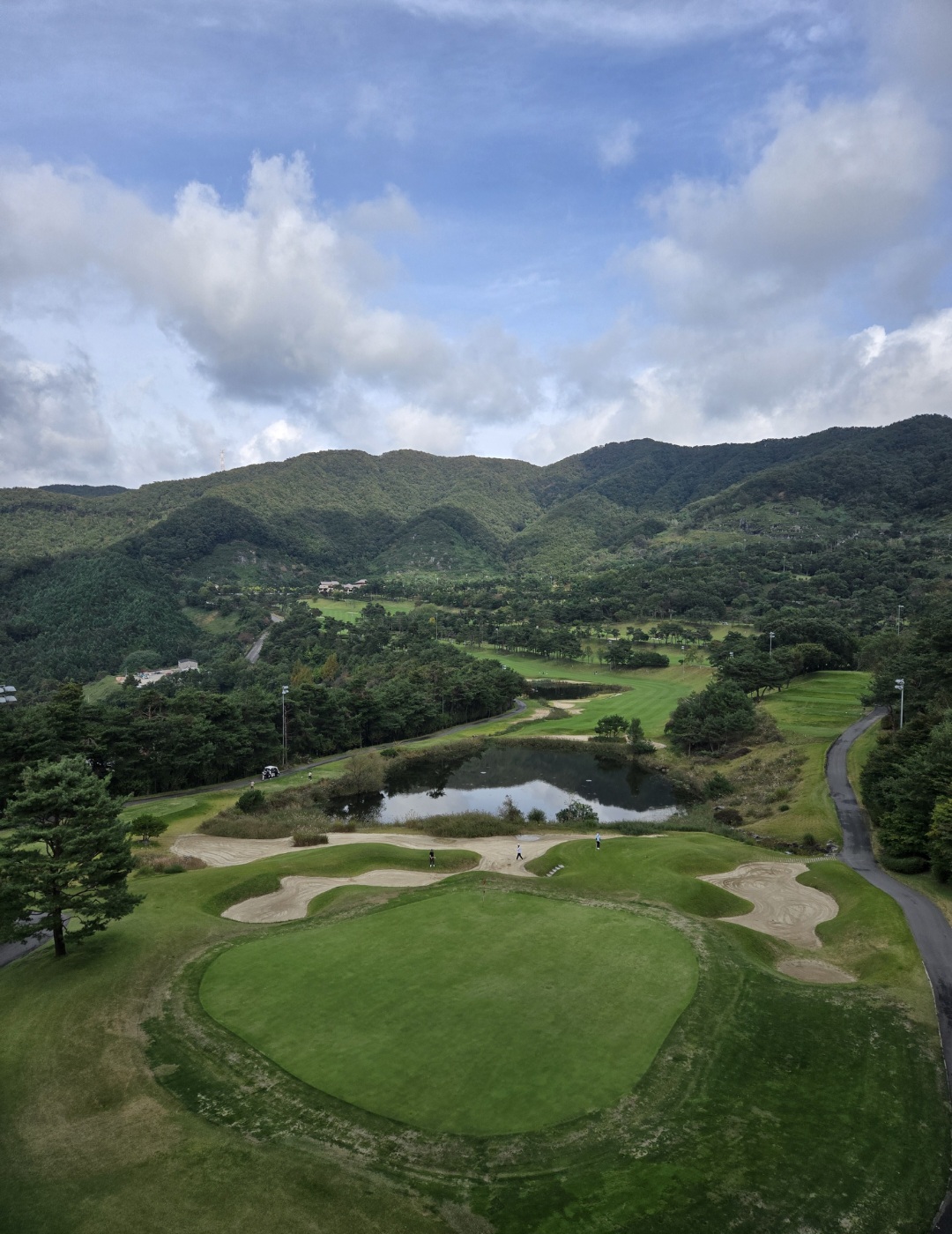 양평 TPC 루나코스 그린전경