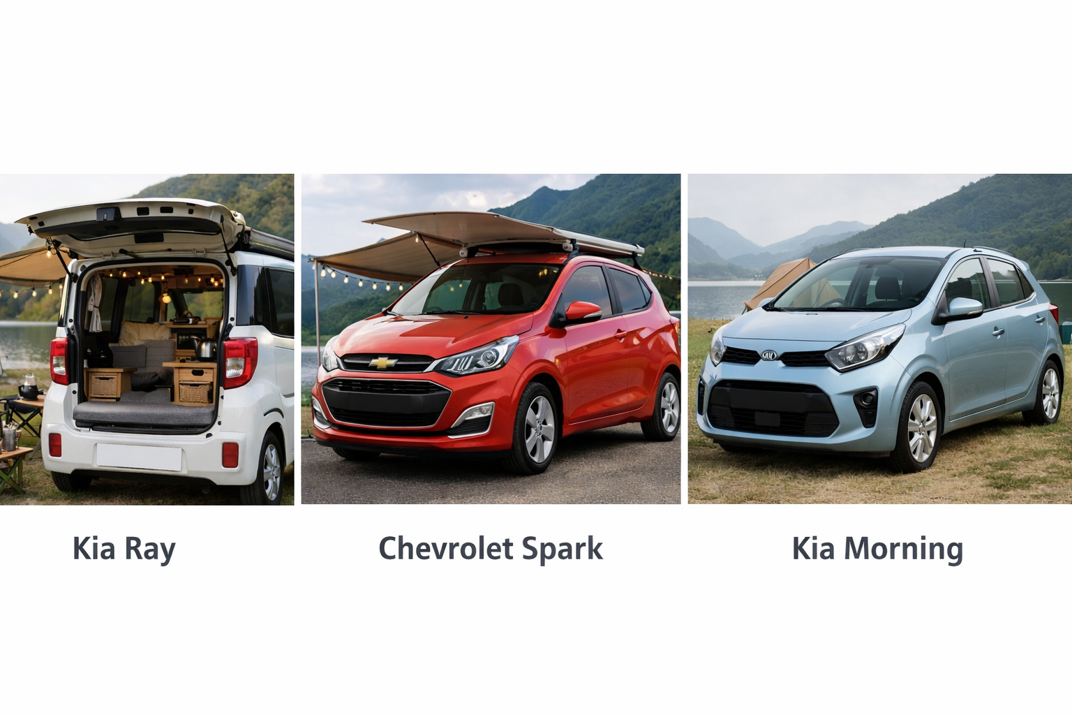 경차 기반 소형 캠핑카 추천