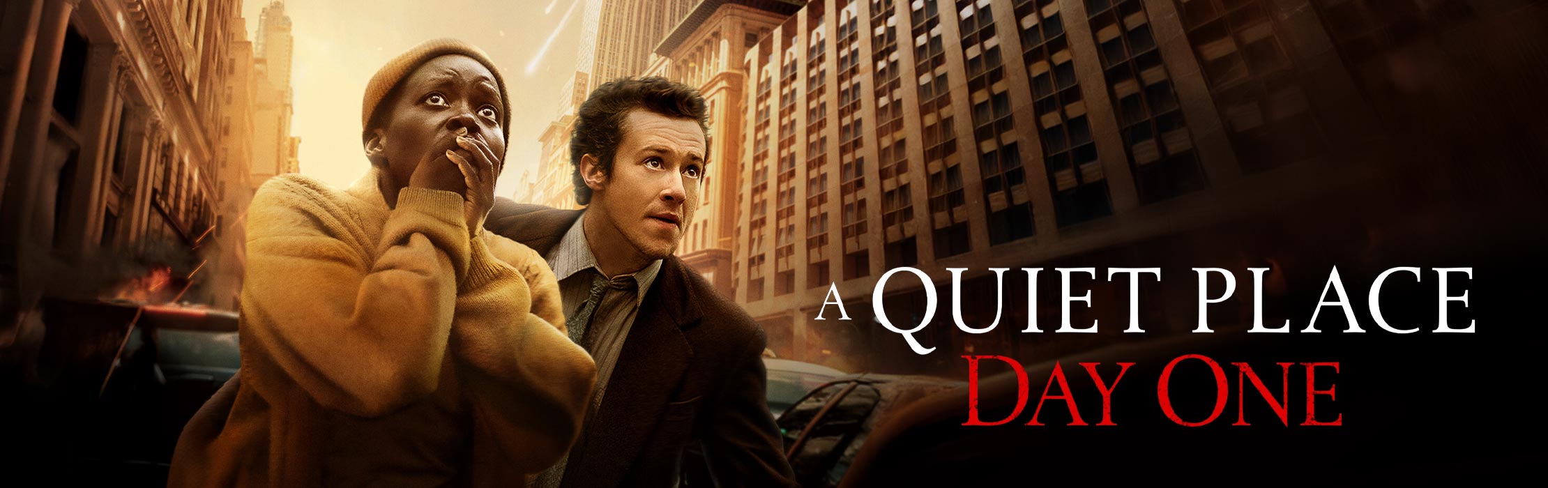 콰이어트 플레이스 첫째날 포스터