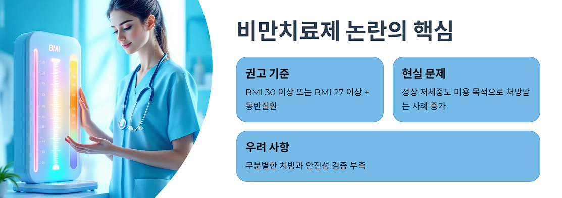 비만치료제, 왜 논란이 되는 걸까?