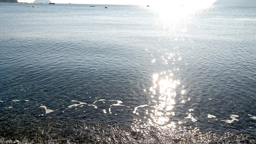 거제도 학동 흑진주 몽돌해변
