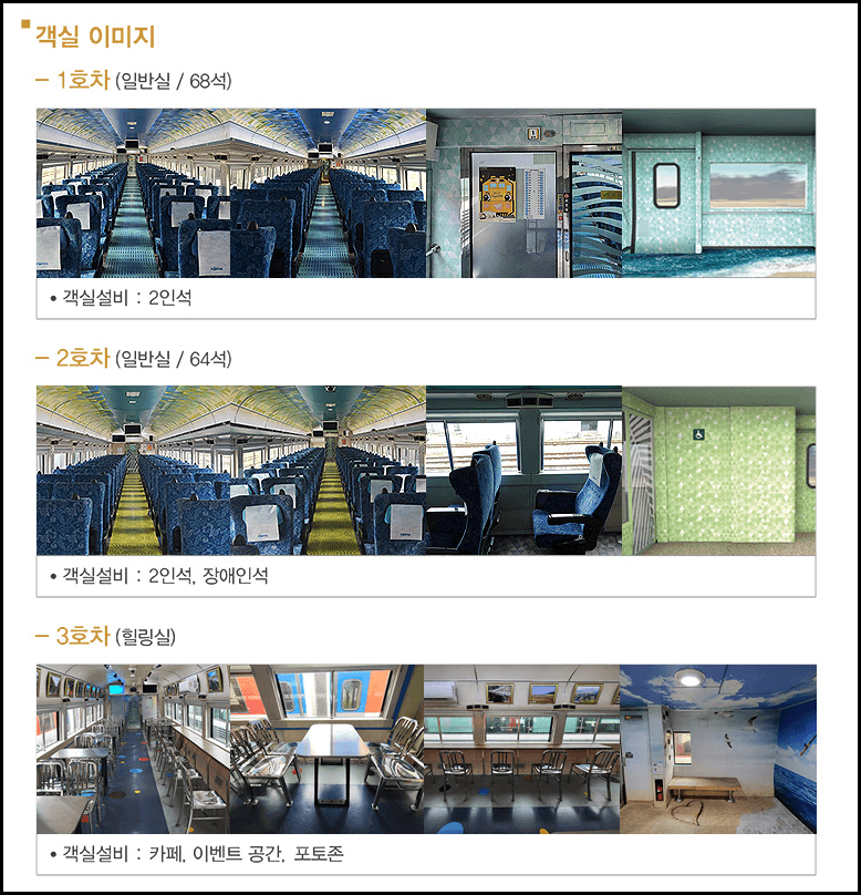 서해금빛열차 온돌마루 예약 방법 및 꿀팁