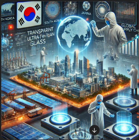 아시아가 주도하는 초박형 글라스 기판 시장의 흐름