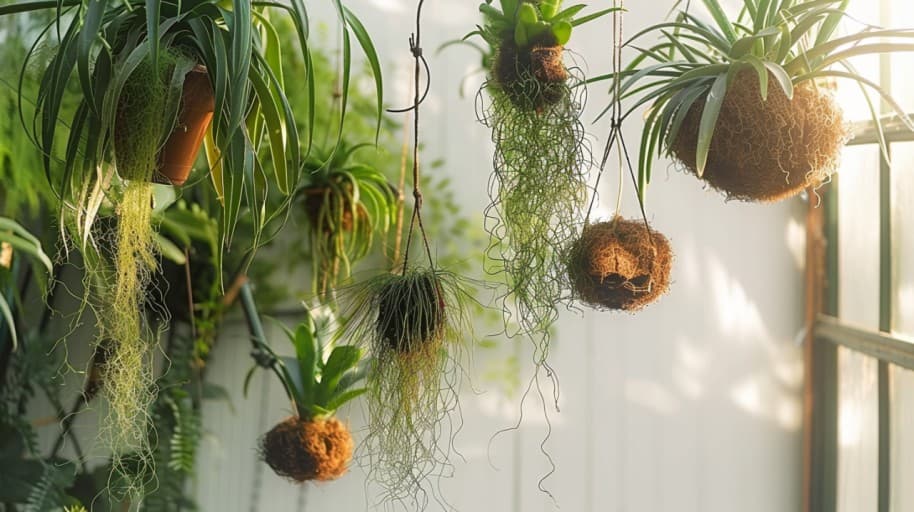 공중식물 희귀종의 특별한 관리 기술