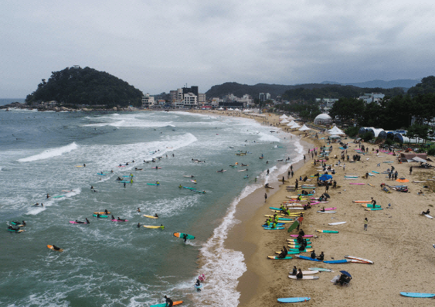 죽도-해수욕장