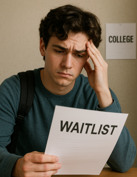 합격 대기로 고민하는 학생