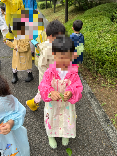 사랑해 나뭇잎으로 점을 쳤어요 — 비 오는 날 나들이 이야기