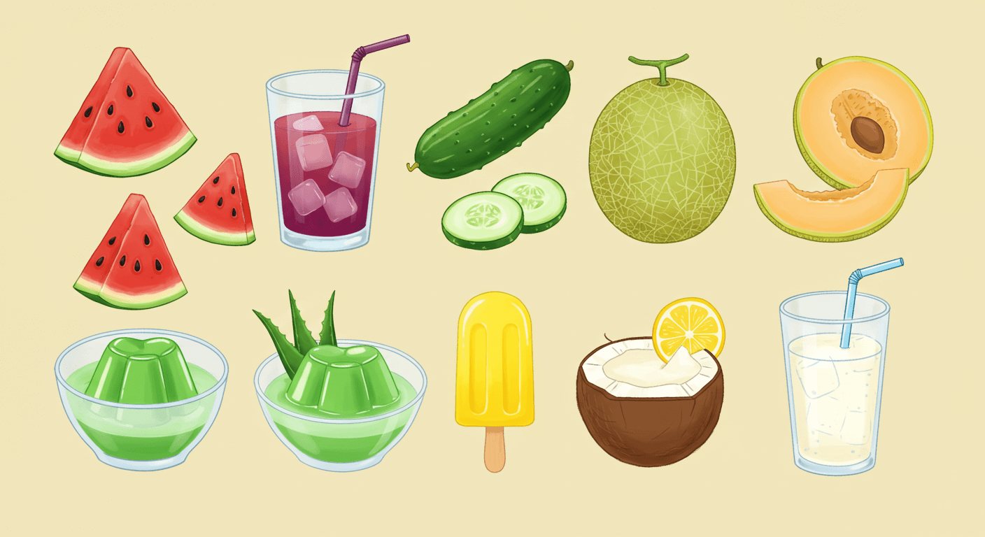 입맛을 살리고 열도 식히는 여름 간식