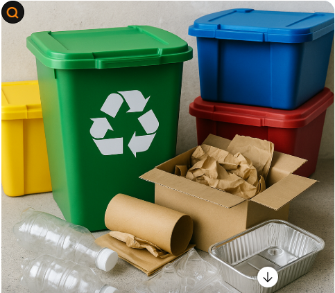 제로웨이스트 열풍(분리배출,업사이클,실천)사진