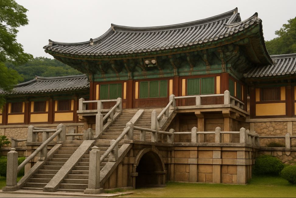 백제문화 건물 사진