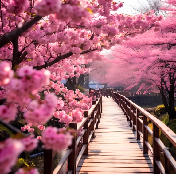 마이크로 웰빙 습관 산책, 벚꽃길