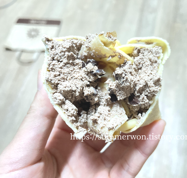 파오크레페 더블 초콜릿 맛