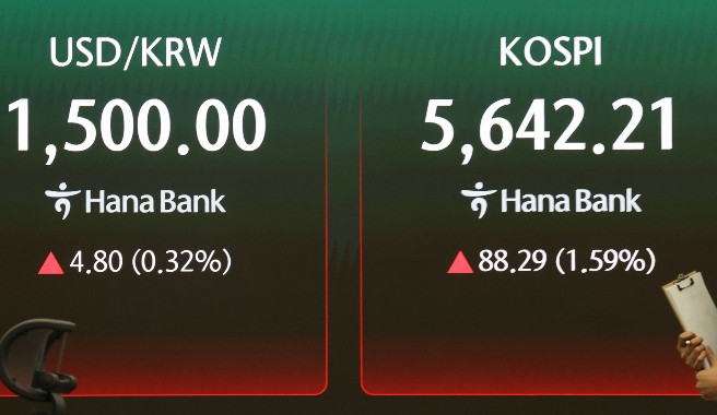 코스피 5600 회복
