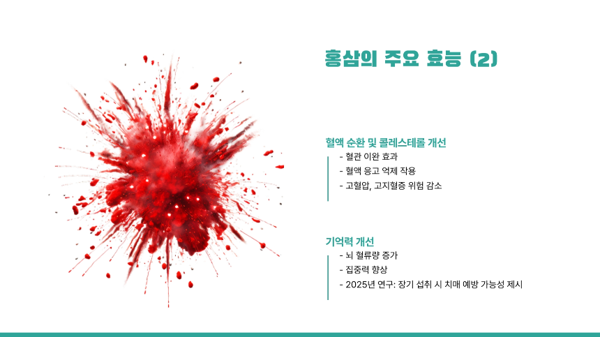 2025년 최신! 홍삼 건강식품의 모든 것 종류, 효능, 구매팁까지