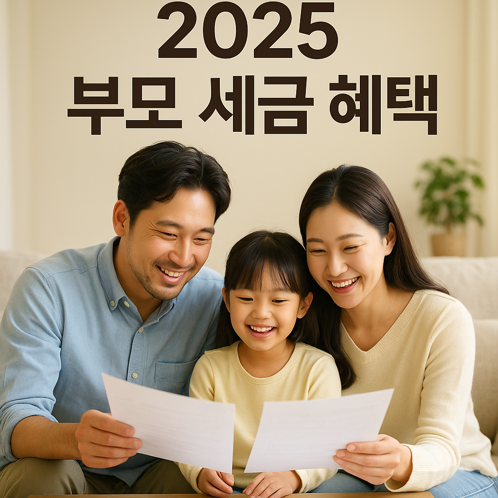 2025 부모 세금 혜택
