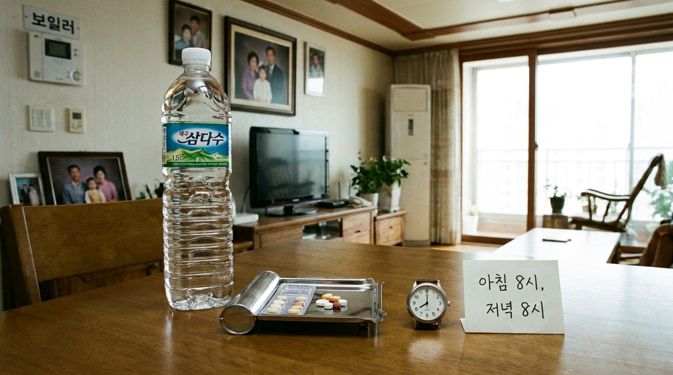 대장내시경 알약 복용 시간표와 물 섭취 권장량