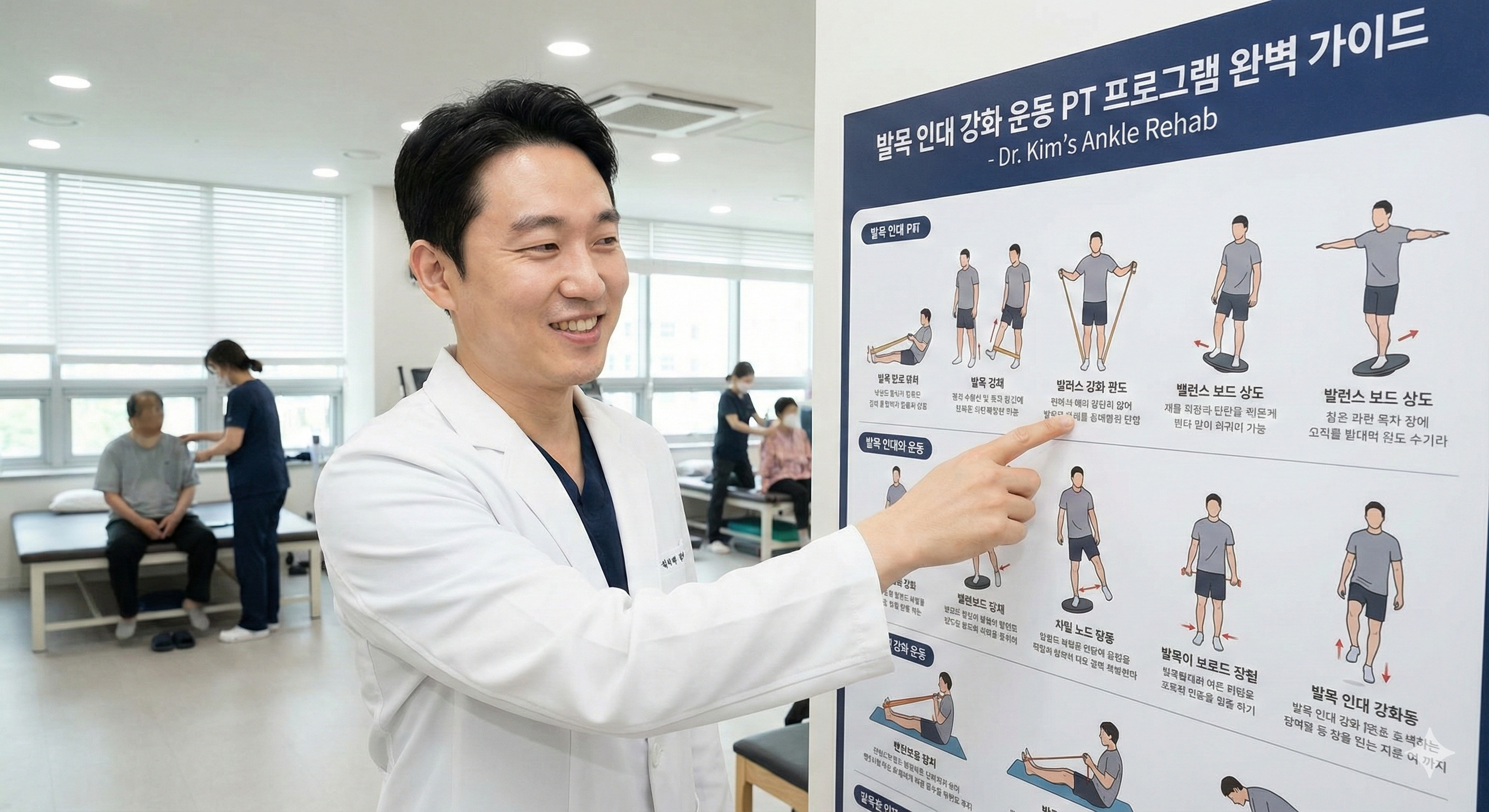 발목 인대 강화 운동 PT 프로그램 완벽 가이드