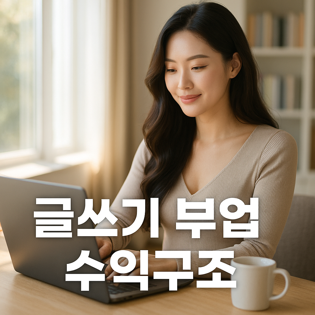 글쓰기 재택부업으로 월급 외 수익 만들기