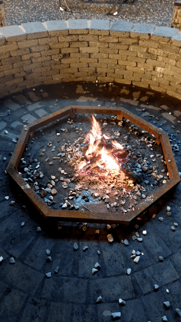 다먹고 불멍도 해야지!