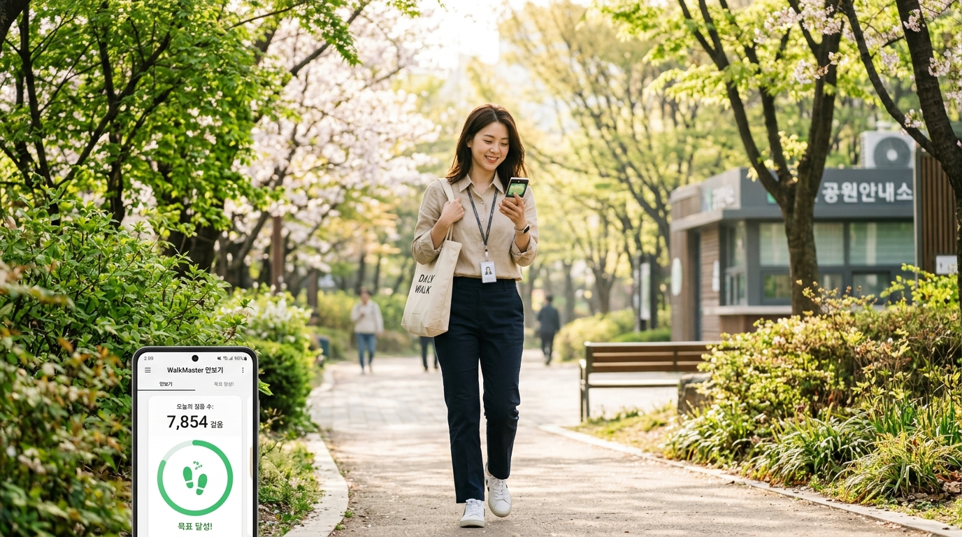 산책으로 걷기 앱테크