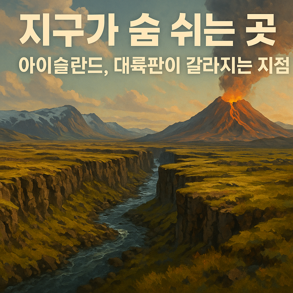 지구가 숨 쉬는 곳: 아이슬란드, 대륙판이 갈라지는 지점
