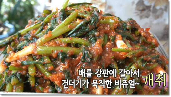 열무김치