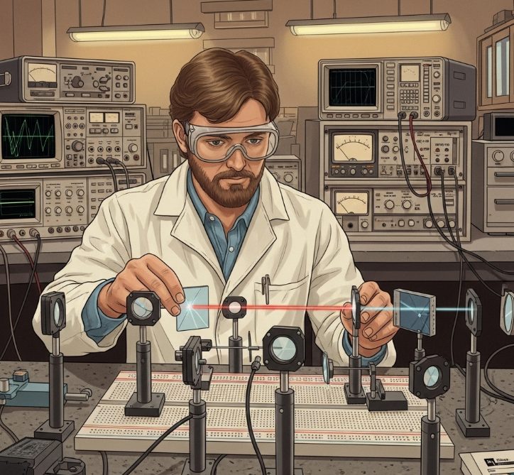 알랭 아스펙(Alain Aspect)의 벨의 부등식에 대한 검증 실험