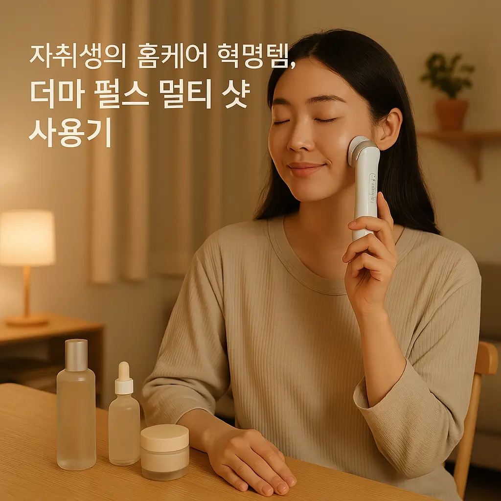 자취생의 홈케어 혁명템, 센텔리안24 더마 펄스 부스터 멀티 샷 DKPC24-1 사용기