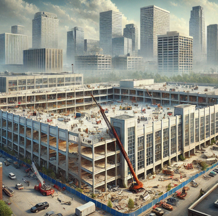 미국의 폐쇄된 상업용 부동산: 온라인 쇼핑과 원격 근무가 낳은 새로운 기회