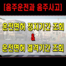 교통민원24-운전면허 조회 방법안내