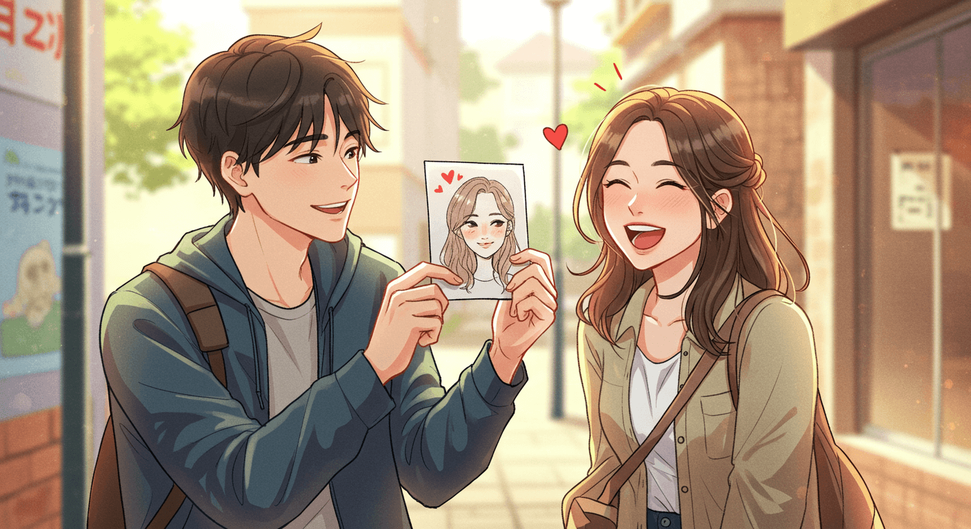 남자가 좋아하는 여자에게 하는 행동