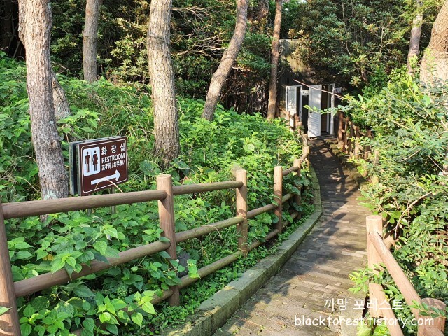 성산일출봉 오르막