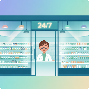 부산 휴일지킴이 약국 심야(공공심야약국) 이미지