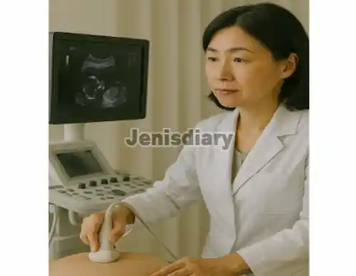 글의 이해를 높이기 위한 임산부 초음파 검사 이미지