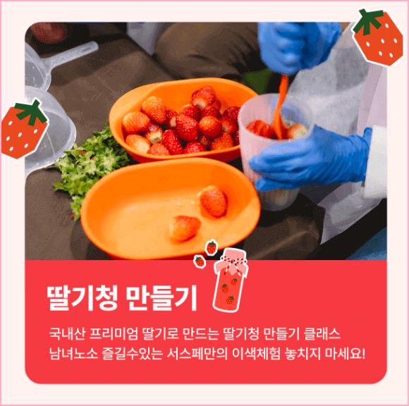 2024 서울 스트로베리 페스타 딸기청 만들기