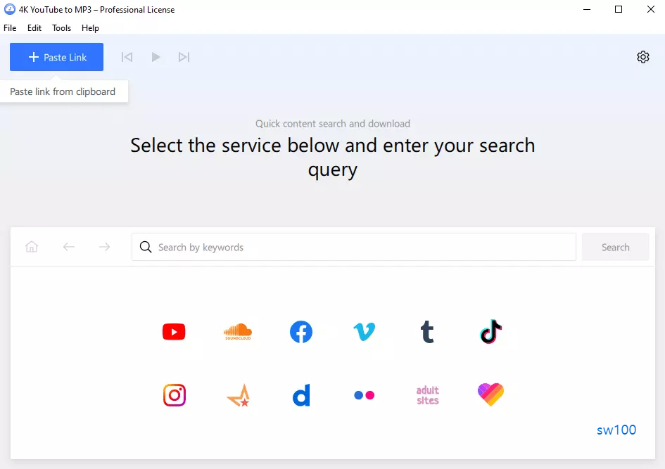 4K Youtube to mp3 사용 방법2