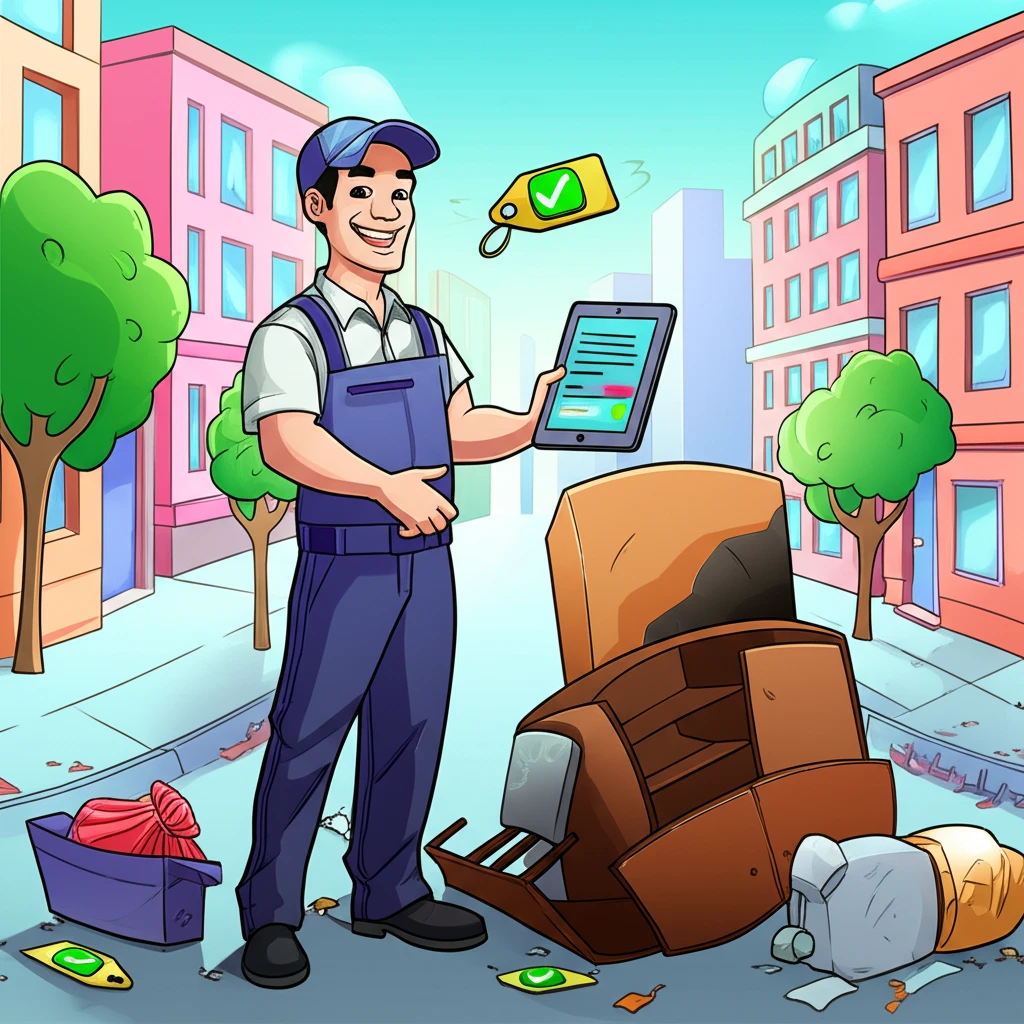 과태료 없이 해운대 대형 폐기물 올바..