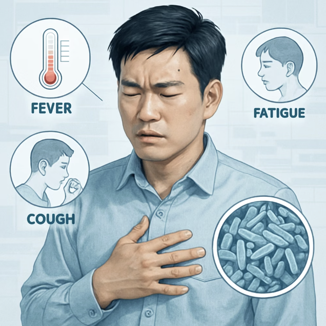 색과 냄새가 변한 분비물