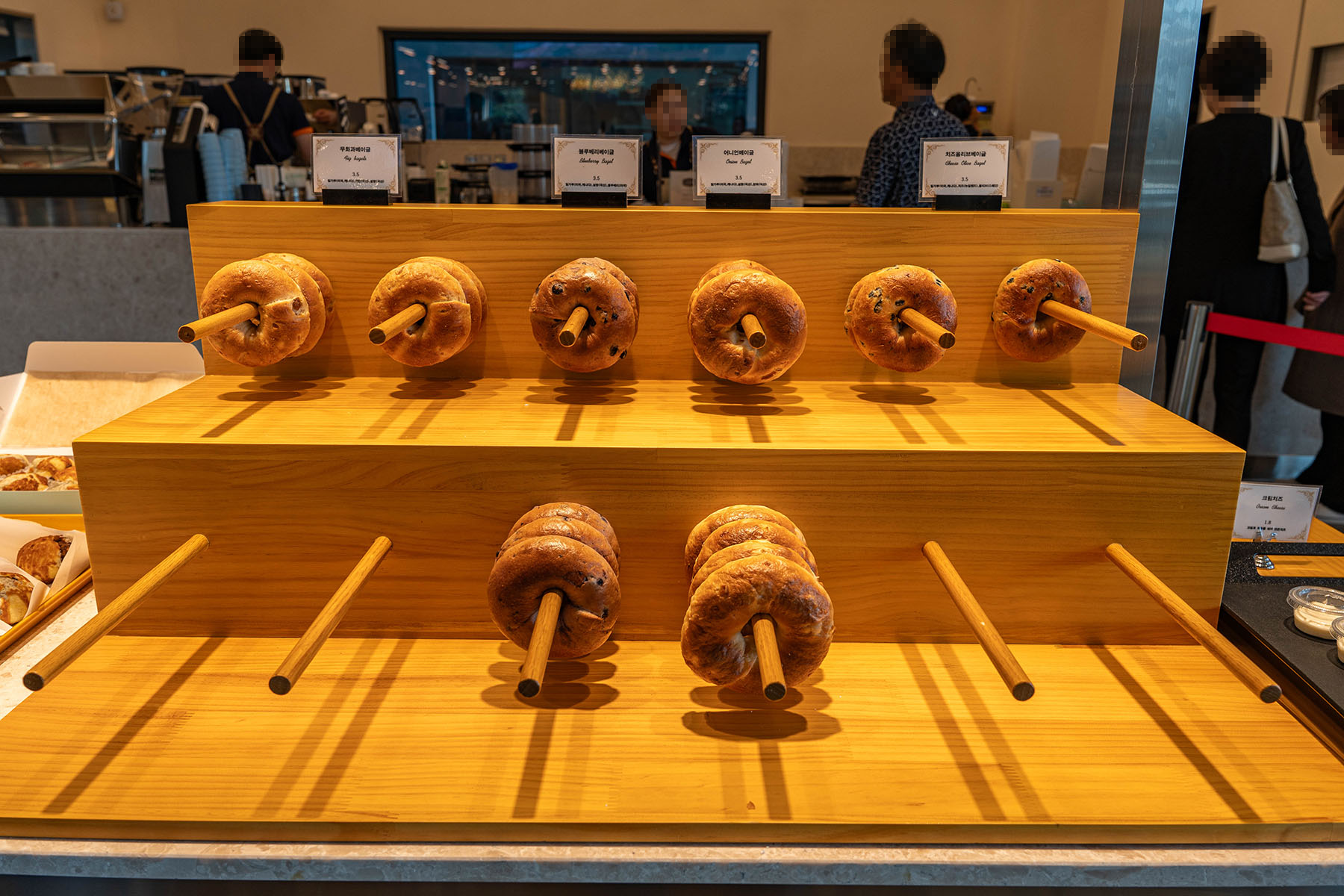 소석200도 베이커리 진열대