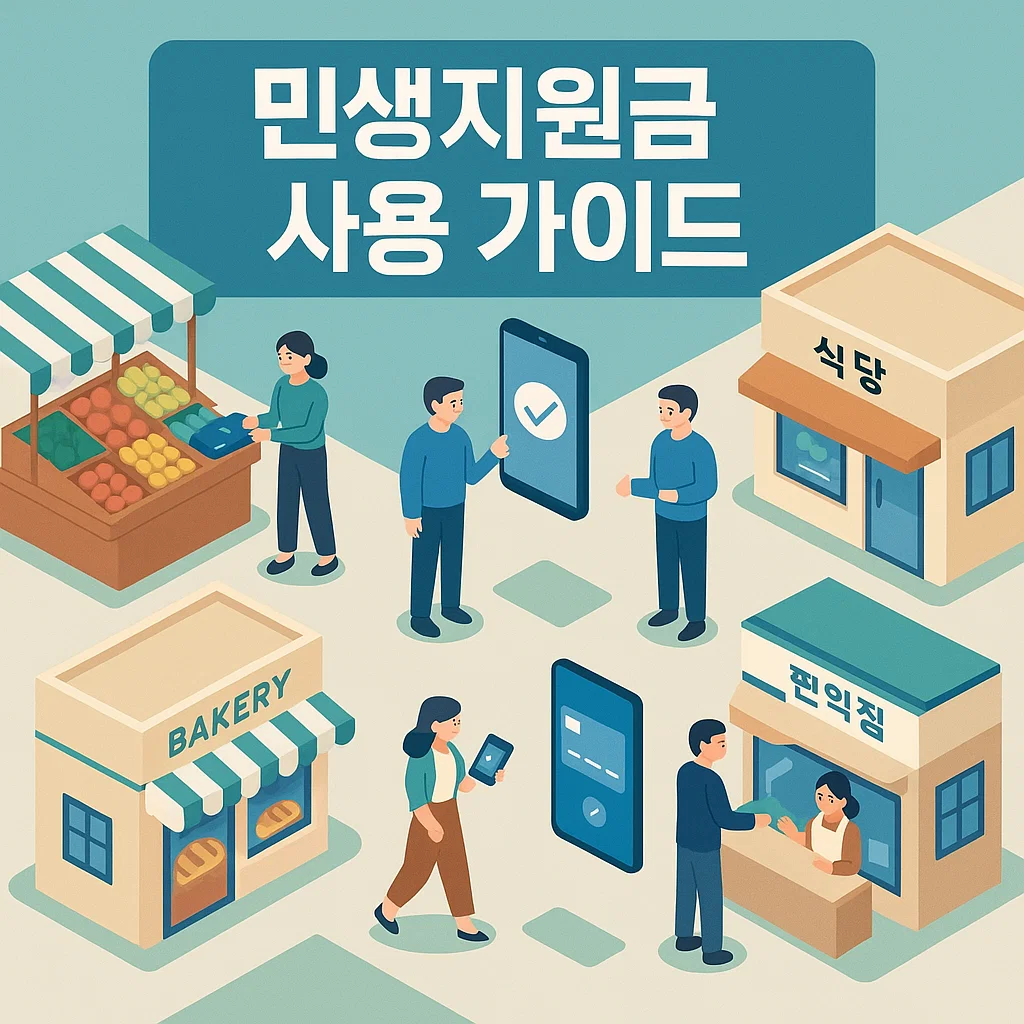 민생회복지원금 사용 가이드
