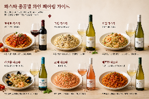 파스타 종류별 와인 페어링, 직접 마셔보며 알게 된 최고의 조합
