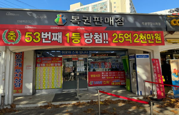 로또번호조회 (1등 당첨 판매점 조회)