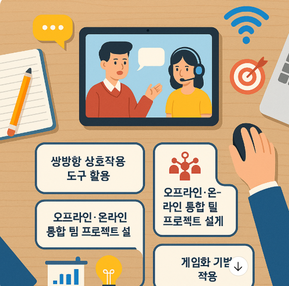 학생 참여를 높이는 하이브리드 수업 디자인 전략