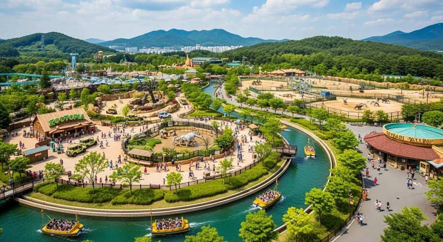 가족 테마파크 여행의 설렘과 선택의 고민