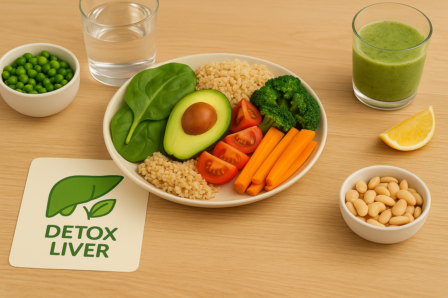 피로한 간을 위한 자연 해독 식품 가이드 – 매일 식탁에서 간 건강을 지키는 법